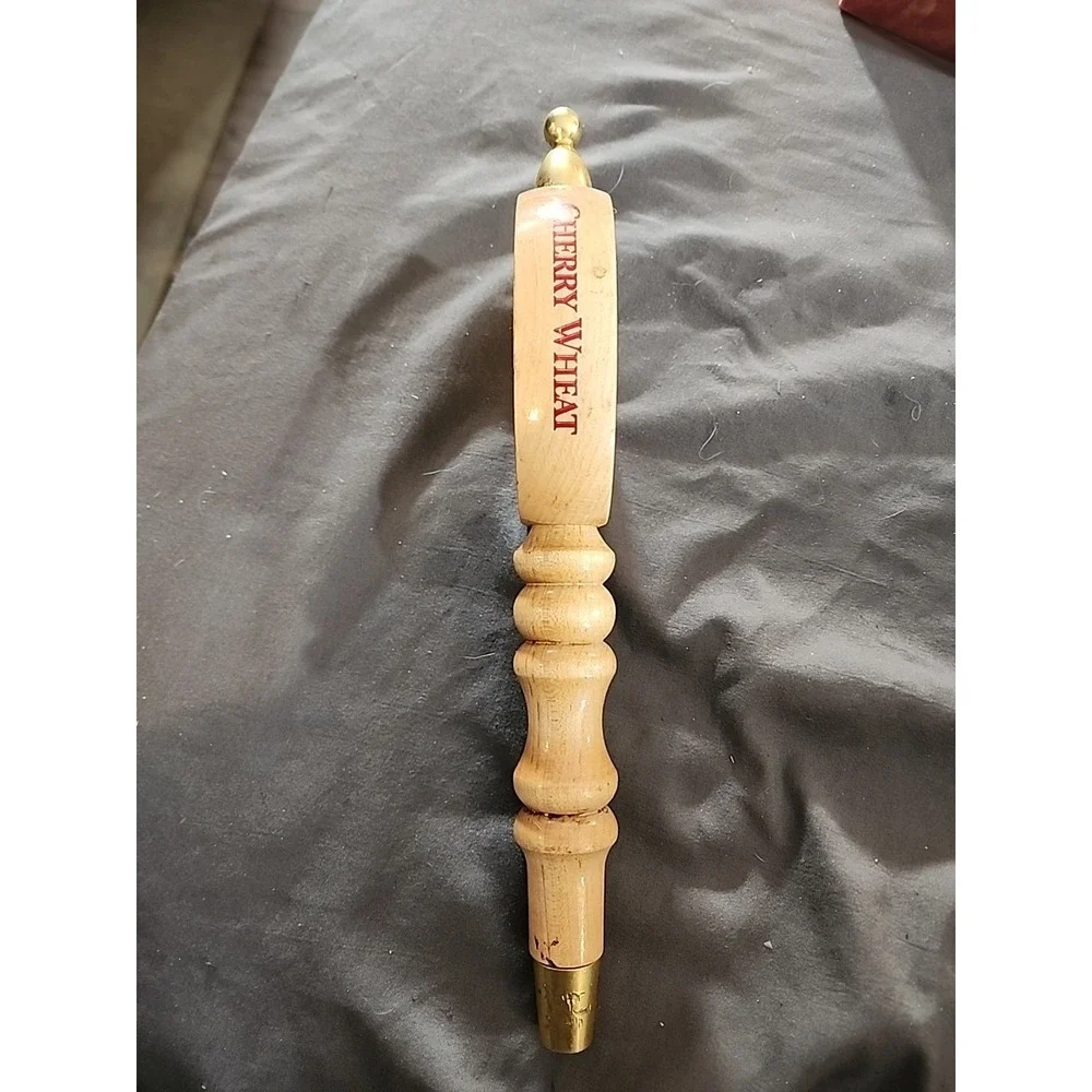 Samuel Adams Cherry‎ Wheat (Blonde Wood) Beer Tap Bar Pub Handle